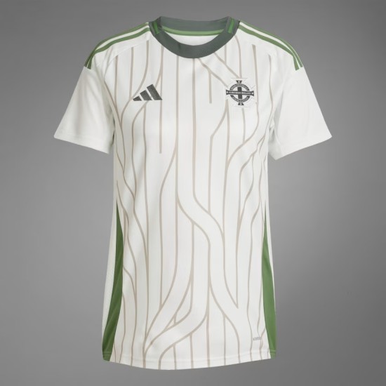 Camiseta Away del Equipo Femenino de Irlanda del Norte 2025 para Hombre