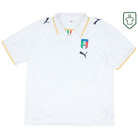 Camiseta retro visitante Italia 2007/08 para hombre