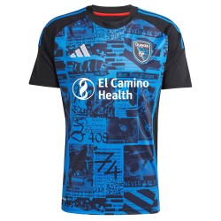 Camiseta hombre San Jose Earthquakes 2025 local