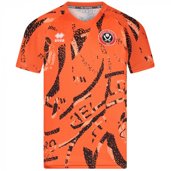 Camiseta de calentamiento tercera de niño Sheffield United 2025/26 - Naranja