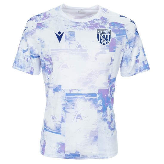 Hombre West Bromwich Albion 2025/26 Tercera Camiseta de Calentamiento Hombre West Bromwich Albion 2025/26 Tercera Camiseta de Calentamiento