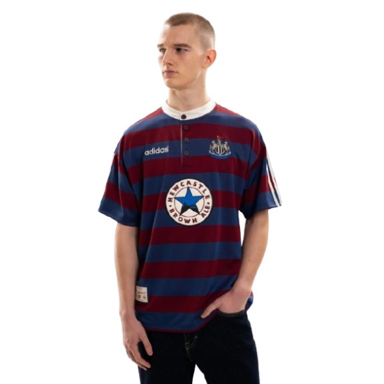 Camiseta Retro Visitante Newcastle United 1995/96 para Mujer