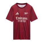 Hombre Arsenal 2025/26 Tercera Camiseta Prepartido – Roja
