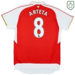 Camiseta retro local hombre Arsenal 2015/16 Arteta #8