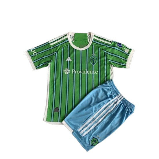 Equipaci贸n Local Infantil Seattle Sounders FC 2025 Equipaci贸n Local Infantil Seattle Sounders FC 2025