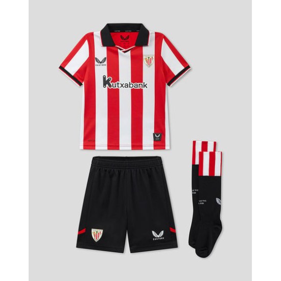 Kit Athletic Bilbao 2025/26 Local Niño