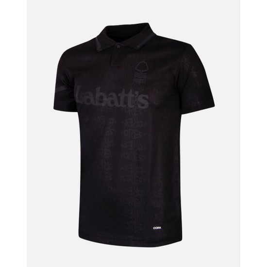 Camiseta Retro negra de visitante del Nottingham Forest 1992/93 para hombre Camiseta Retro negra de visitante del Nottingham Forest 1992/93 para hombre