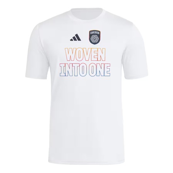 Camiseta Niño San Diego FC 2025 Tercera Hook AEROREADY Blanca Camiseta Niño San Diego FC 2025 Tercera Hook AEROREADY Blanca