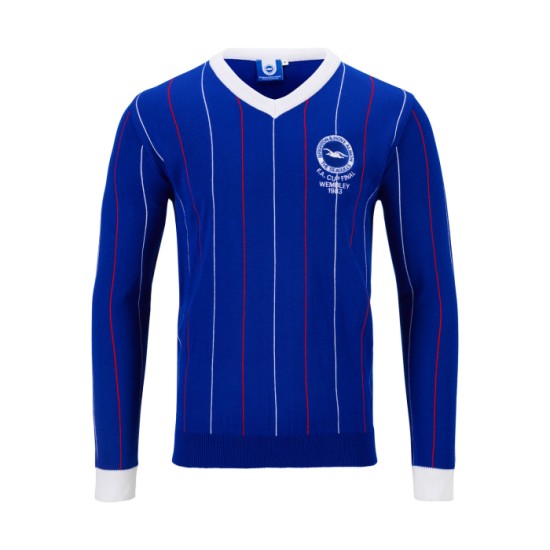 Mujeres Brighton & Hove Albion 1983 Retro Camiseta Final FA Cup