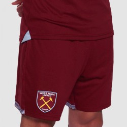 Pantalones Cortos Alternativos de Local West Ham United Niño 2025/26