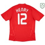Camiseta retro visitante Francia 2007/08 para hombre Henry #12