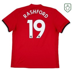 Camiseta retro local hombre Manchester United 2017/18 Rashford #19