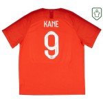 Camiseta retro visitante Inglaterra 2018/19 para hombre Kane #9