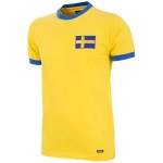Camiseta retro Suecia 1970 para hombre