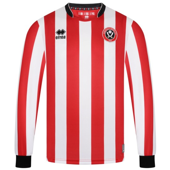 Camiseta de manga larga local 2025/26 del Sheffield United para mujer