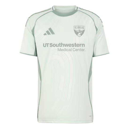 Camiseta Hombre FC Dallas 2025 Tercera Pre Partido Verde