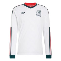 Camiseta Mundial 2026 Visitante Manga Larga México Niño