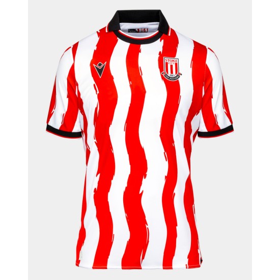 Camiseta Hombre Stoke City 2025/26 Local Sin Patrocinio Camiseta Hombre Stoke City 2025/26 Local Sin Patrocinio