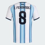 Camiseta Oficial Local Argentina 2026 Niño E. FERNÁNDEZ #8 Camiseta Oficial Local Argentina 2026 Niño E. FERNÁNDEZ #8