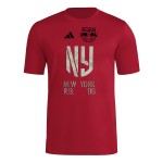 Camiseta Tercera Hook AEROREADY 2025 del New York Red Bulls para Hombre - Roja