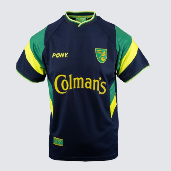 Camiseta retro del Norwich City para hombre 1998/99 Camiseta retro del Norwich City para hombre 1998/99