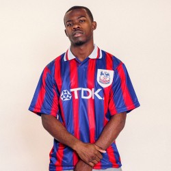 Camiseta Retro Crystal Palace Local 1997 para Hombre