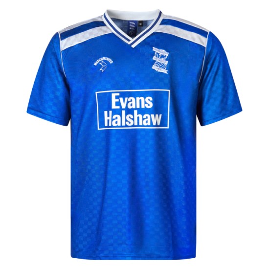 Camiseta retro local 88/89 Matchwinner Evans Halshaw Birmingham City hombre Camiseta retro local 88/89 Matchwinner Evans Halshaw Birmingham City hombre