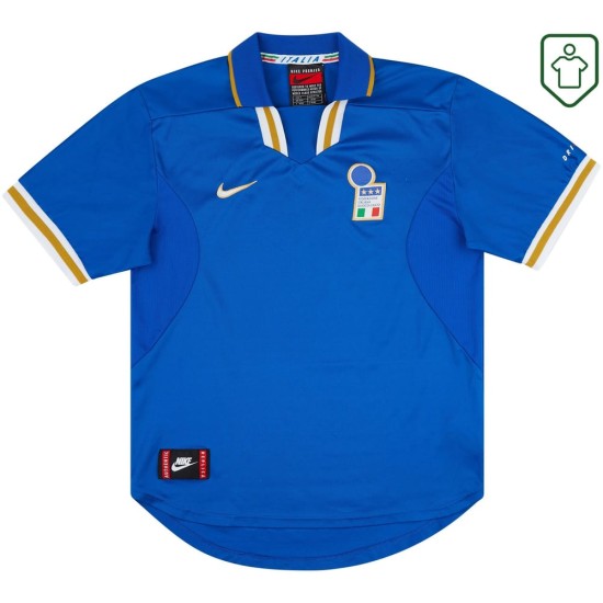 Camiseta retro local Italia 1996/97 para hombre