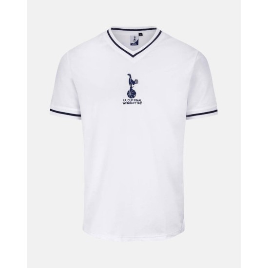 Camiseta Retro Final FA Cup Local Tottenham Hotspur 1981 #6 Hombre