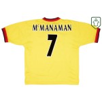 Camiseta retro visitante hombre Liverpool 1997/98 McManaman #7