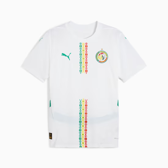 Camiseta de hogar para mujer Senegal 2025