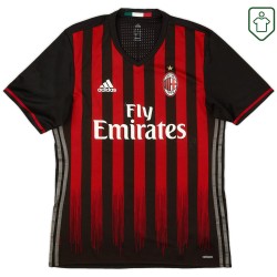 Camiseta retro Milan 2016/17 local para hombre Camiseta retro Milan 2016/17 local para hombre