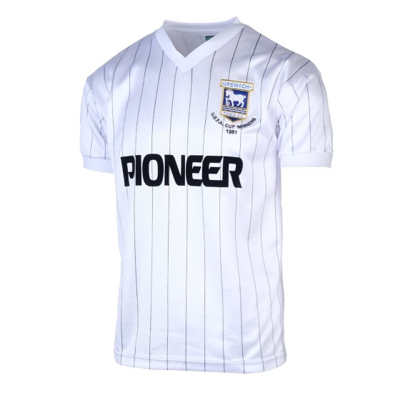 Camiseta Retro de visitante del Ipswich Town 1981/82 para hombre