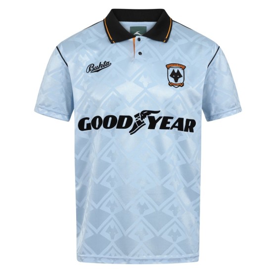 Camiseta Retro Wolverhampton Wanderers de Visitante 1992 para Hombre