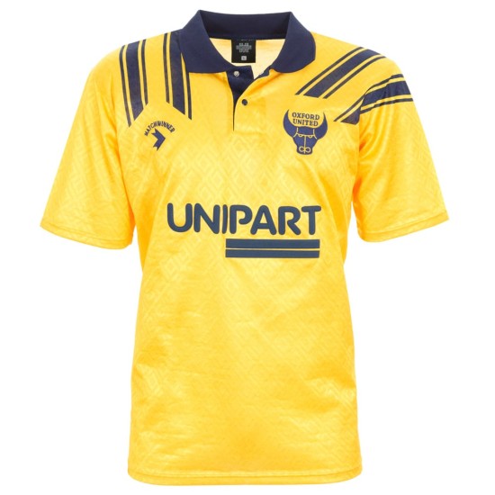 Camiseta Retro Local 1991/93 de Oxford United para Hombre