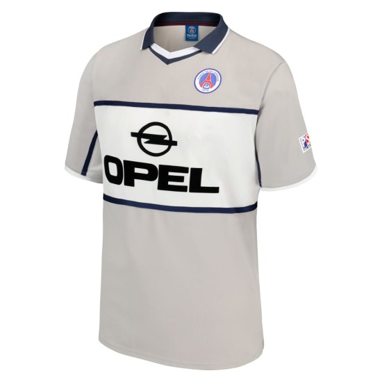 Camiseta Retro visitante del PSG para mujer 2000