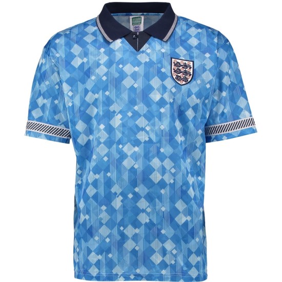 Camiseta retro Inglaterra tercer puesto Mundial 1990 hombre Camiseta retro Inglaterra tercer puesto Mundial 1990 hombre
