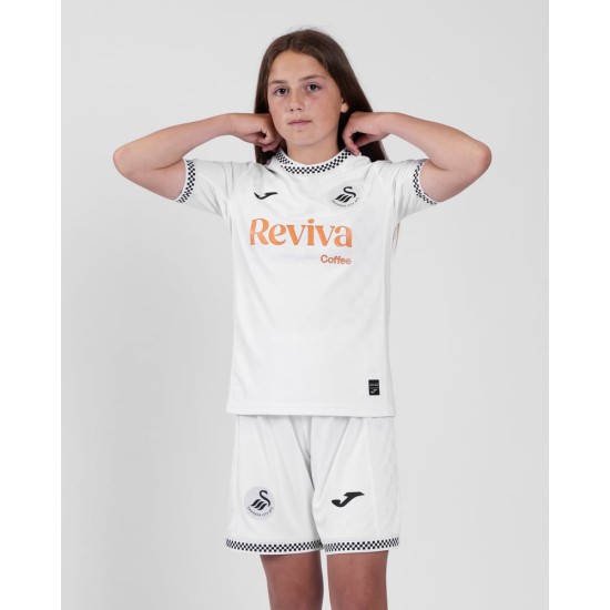 Conjunto Primera Equipación Swansea City Niño 2025/26