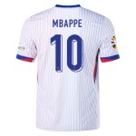 Kylian Mbappé #10 Francia Camiseta de Visita EURO 2024 Kylian Mbappé #10 Francia Camiseta de Visita EURO 2024