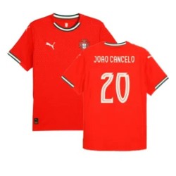 Camiseta de casa JOAO CANCELO Portugal 2025/26 para niños