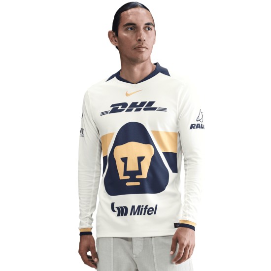 Hombre Pumas UNAM 2025/26 Camiseta Local Manga Larga