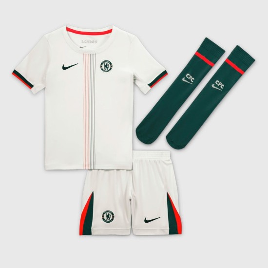 Conjunto de visitante niño Chelsea 2025/26 Conjunto de visitante niño Chelsea 2025/26