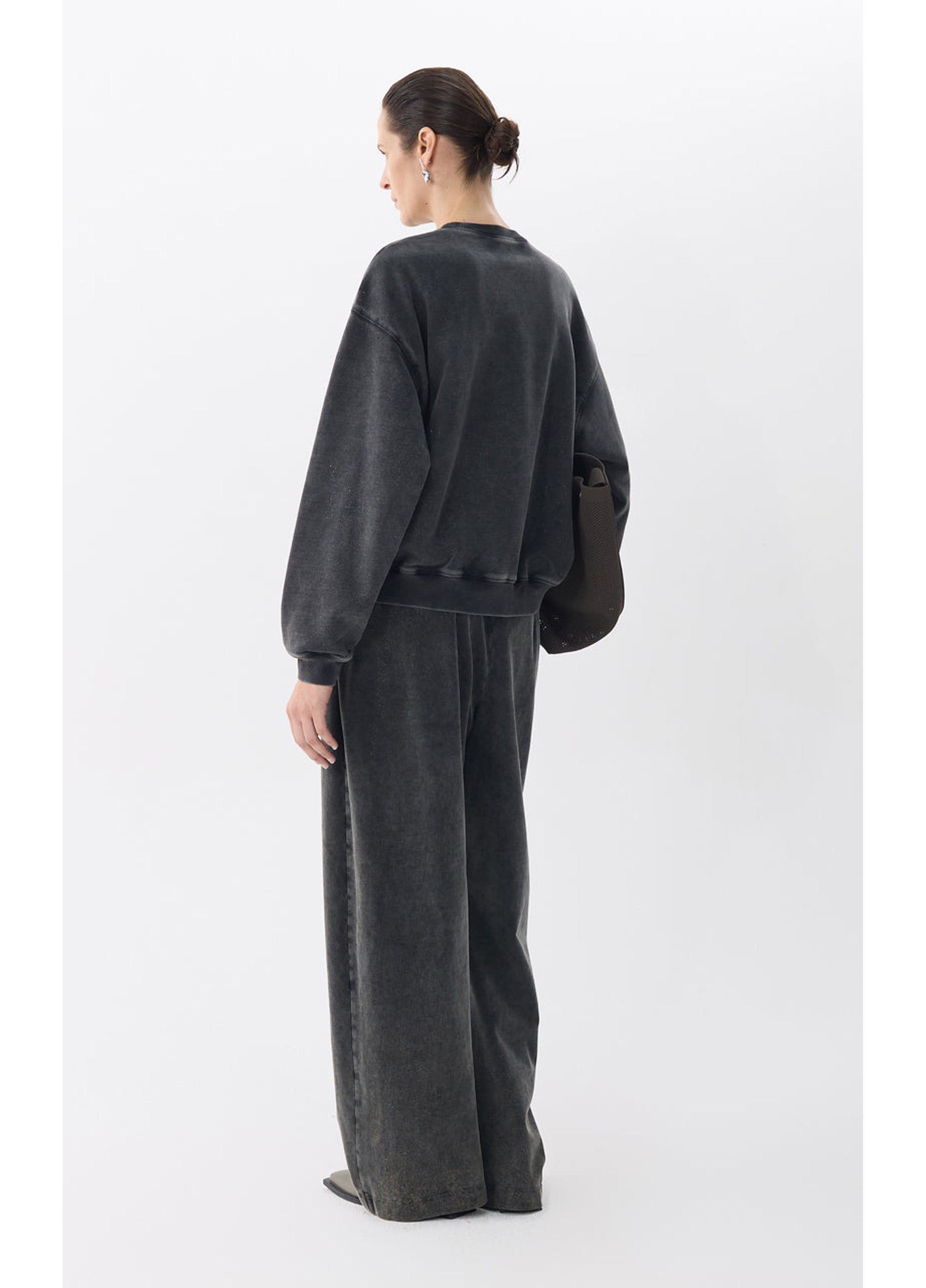 Sudadera con capucha para mujer con estampado retro de perro