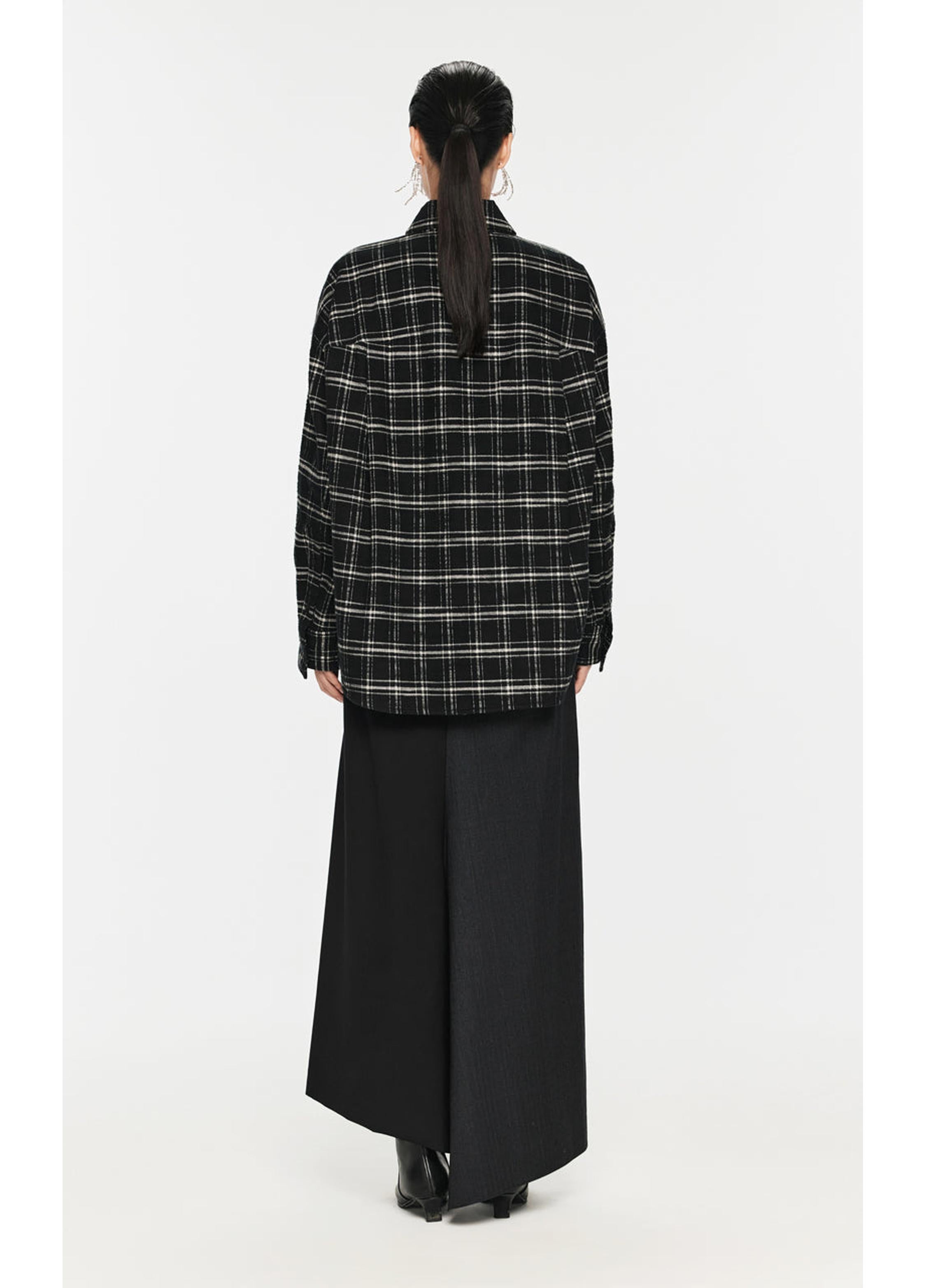 chaqueta extragrande de diseñador