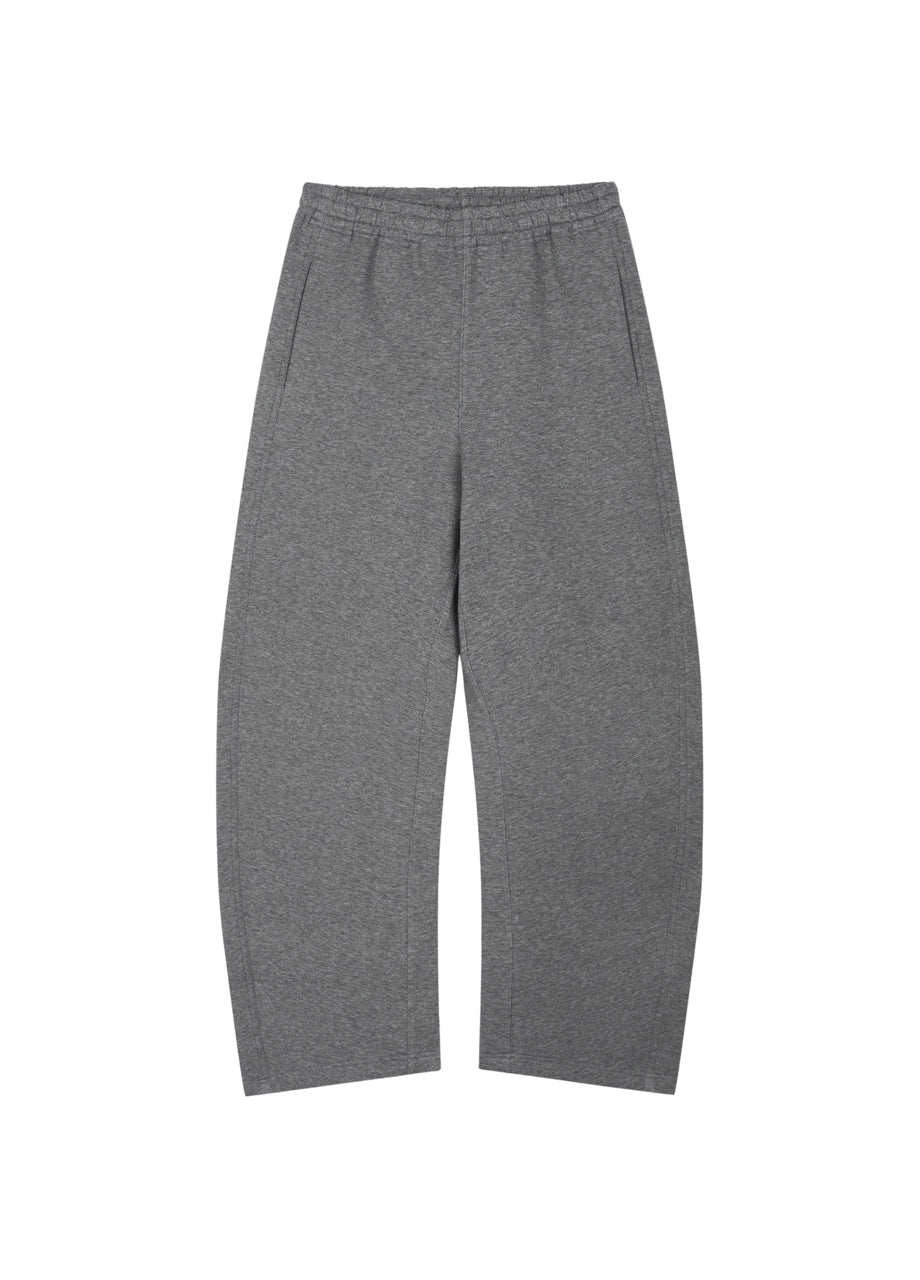 Pantalones casuales holgados y curvos