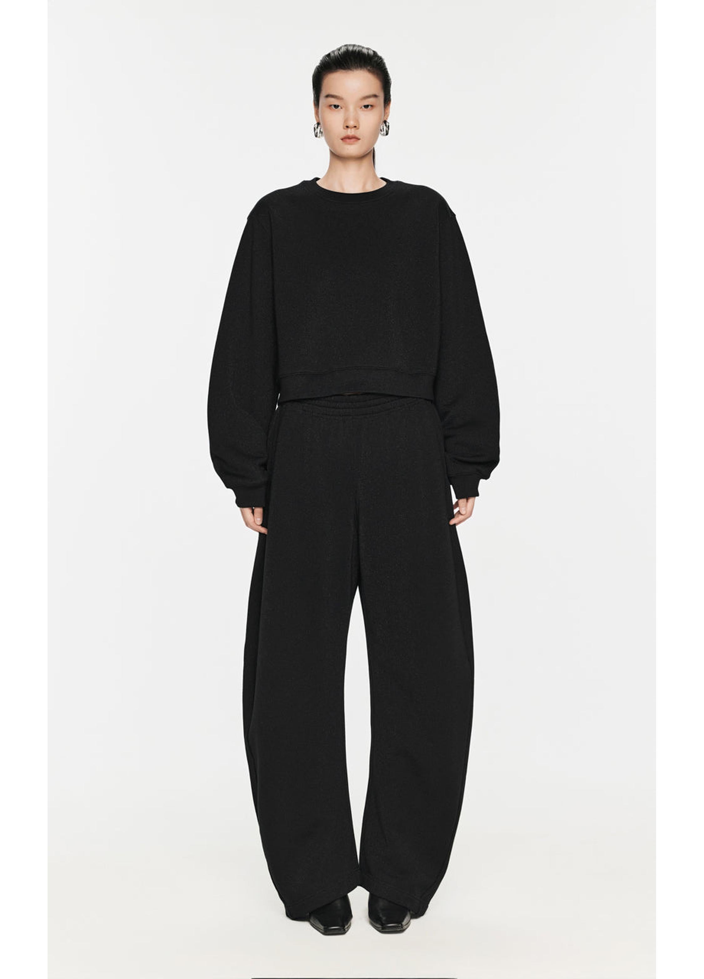 Pantalones casuales de plátano brillantes